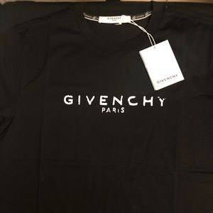 Givenchy Paris Tee in black